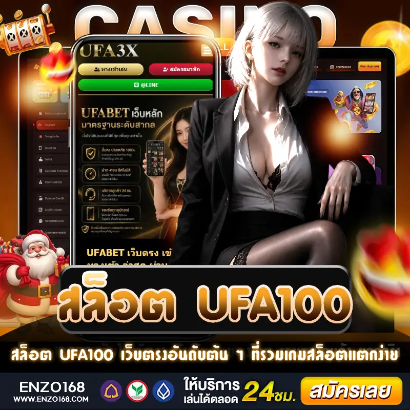 สล็อต UFA100 เว็บตรง เกมสล็อตออนไลน์แตกง่าย ฝากถอนออโต้ เล่นได้ทุกค่าย